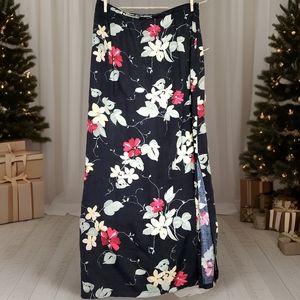 Kathie Lee Floral print skirt
